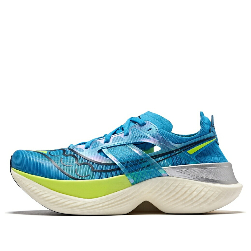 サッカニー エリート VIZIBLUE CITRON スニーカー メンズ SAUCONY ENDORPHIN ELITE S20768-221 / VIZIBLUE CITRON