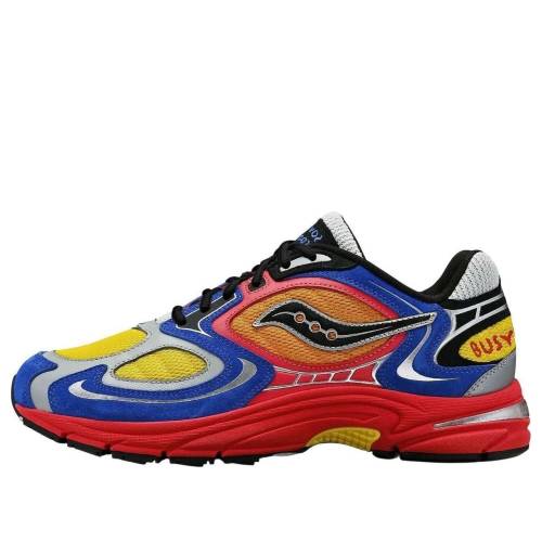 サッカニー ジャズ 青色 ブルー 橙 オレンジ 黄色 イエロー ピンク I BUSY スニーカー メンズ SAUCONY X JAE TIPS GRID JAZZ 9 LOVE YOU BUT IM S70864-3 / BLUE ORANGE YELLOW PINK
