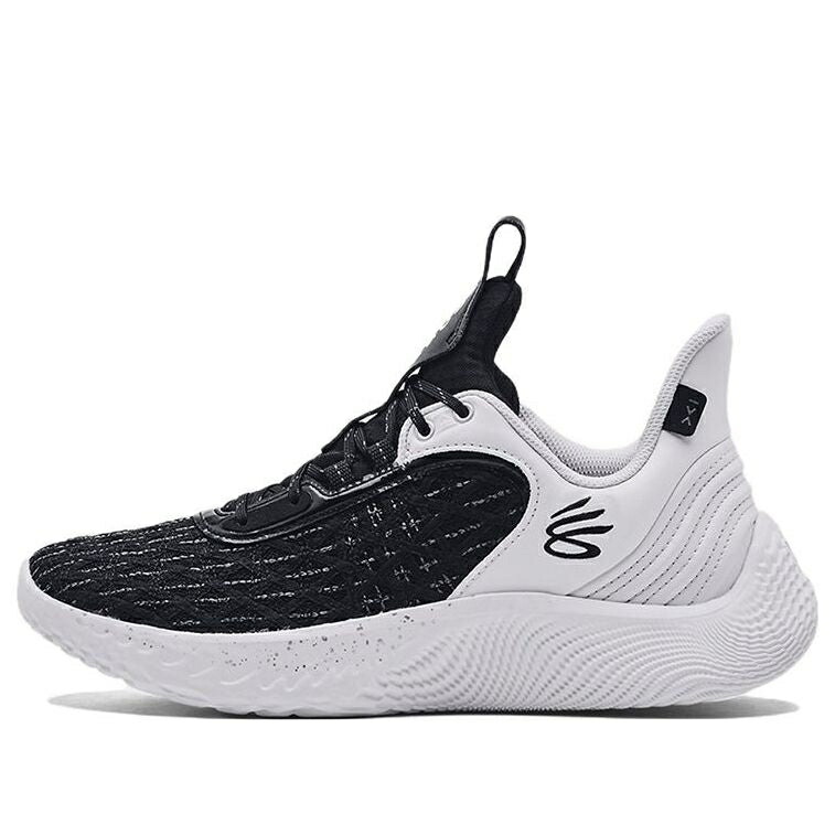 カリー チーム 黒色 ブラック 白色 ホワイト アンダーアーマー WHITE BLACK スニーカー メンズ UNDER ARMOUR UNDER ARMOUR CURRY 9 TEAM 3025631-103 / BLACK WHITE