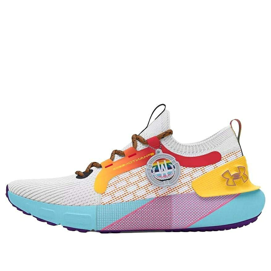 白色 ホワイト スカイ 青色 ブルー 紫 パープル アンダーアーマー 'PRIDE' スニーカー メンズ UNDER ARMOUR UNDER ARMOUR HOVR PHANTOM 3 SE 3027281-100 / WHITE SKY BLUE PROVENCE PURPLE