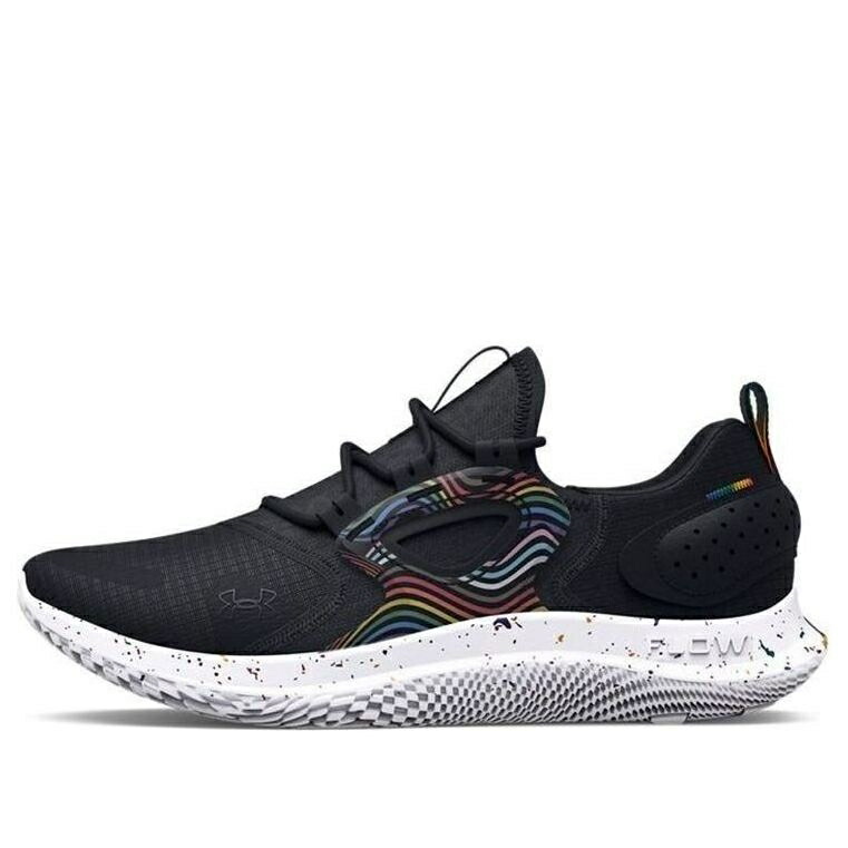フローレス 黒色 ブラック 白色 ホワイト アンダーアーマー 'PRIDE' スニーカー メンズ UNDER ARMOUR UNDER ARMOUR FLOW VELOCITI MVMNT 3024943-001 / BLACK WHITE