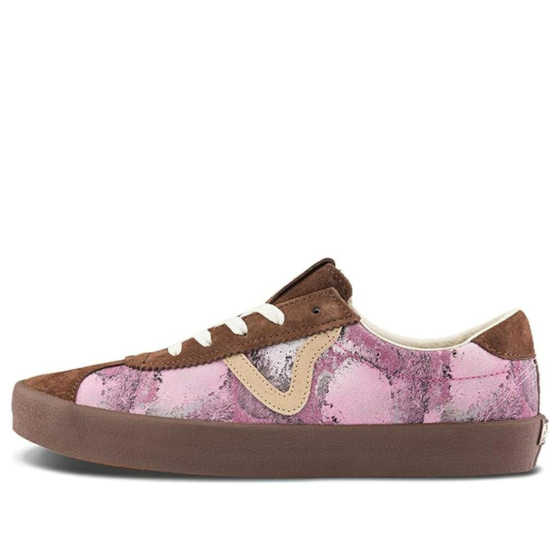 ヴァンズ バンズ サクラ色 \u0027PINK BROWN\u0027 スニーカー メンズ VANS SPORT LOW VN000CTDDGN / PINK TAN