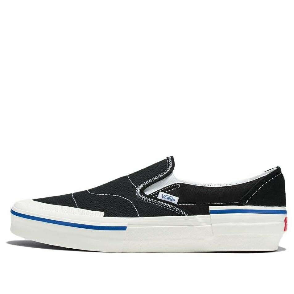 ヴァンズ バンズ スリッポン 黒いこと 黒いこと \u0027BLACK\u0027 スニーカー メンズ VANS SLIP-ON RECONSTRUCT VN000BW4BLK / BLACK メンズ靴-靴-スニーカー