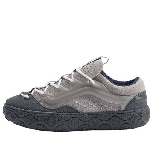 ヴァンズ バンズ 灰色 グレー 紺色 ネイビー オールドスクール 'DRIZZLE' スニーカー メンズ VANS OLD SKOOL 36 FM VN000EFGKAQ1 / GREY NAVY｜スニケス