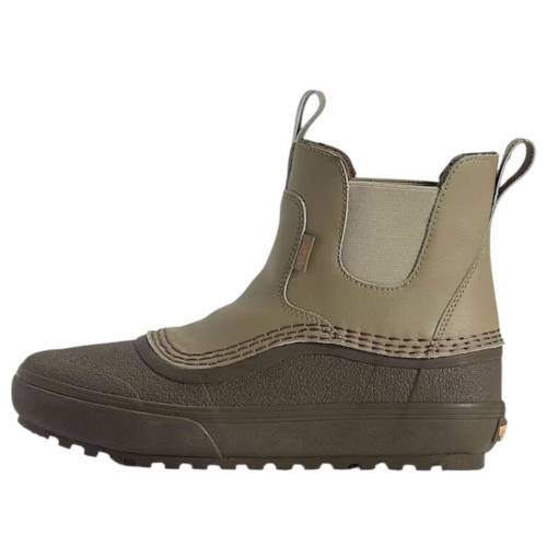 ヴァンズ バンズ 標準尺度 ミッド ブーツ 緑 緑であること \u0027BAY GREEN\u0027 スニーカー メンズ VANS STANDARD MID CHELSEA WATERPROOF BOOT LEAF VN000D29EMF / BAY LEAF GREEN