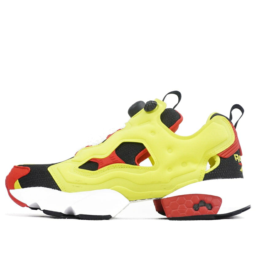 リーボック 黄色 イエロー 黒色 ブラック 赤 レッド インスタポンプフューリー 'CITRON' スニーカー メンズ REEBOK INSTAPUMP FURY 94 100074910 / YELLOW BLACK RED|スニケス