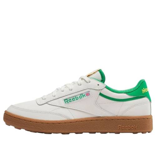 リーボック 野球クラブ ゴルフ 緑 緑であること 古典派音楽 \u0027WHITE GUM\u0027 スニーカー メンズ REEBOK CLUB C GOLF GREEN 100236001 / CHALK CLASSIC GREEN