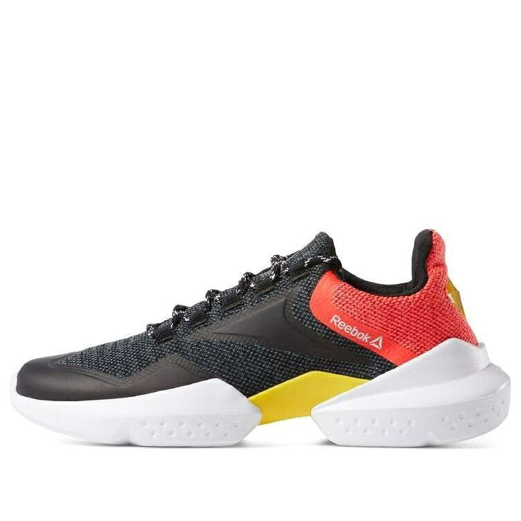 リーボック 黒色 ブラック 'BLACK YELLOW' スニーカー メンズ REEBOK SPLIT FUEL DV5450 / BLACK