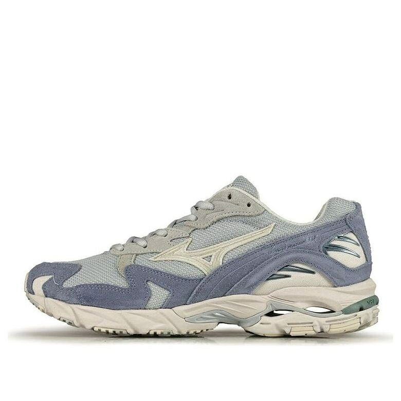 ミズノ 縮くれる ウェイブ 薄墨色 薄墨色 青み 青色 \u0027GREY BLUE\u0027 スニーカー メンズ MIZUNO WAVE RIDER 10 D1GA215901 / GREY BLUE