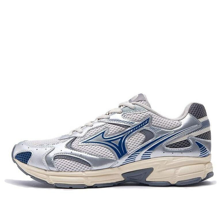 ミズノ スピード 銀色 シルバー 青色 ブルー ベージュ 'SILVER BLUE' スニーカー メンズ MIZUNO CYCLONE SPEED 2K FANTASY D1GH222913 / SILVER FANTASY BLUE BEIGE