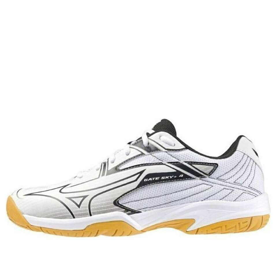 ミズノ 天の原 黒いこと 黒いこと 白いこと 白いこと \u0027WHITE GUM\u0027 スニーカー メンズ MIZUNO GATE SKY PLUS 4 BLACK 71GA242104 / BLACK WHITE