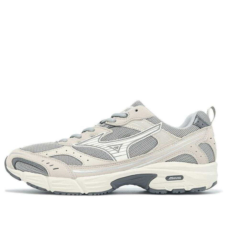 ミズノ 薄墨色 薄墨色 皮膚軟化剤 \u0027GREY CREAM\u0027 スニーカー メンズ MIZUNO MXR D1GA246706 / GREY CREAM