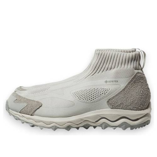 ミズノ 縮くれる ウェイブ ミッド ゴアテックス 白いこと 白いこと \u0027NONNATIVE WHITE\u0027 スニーカー メンズ MIZUNO WAVE MUJIN TL MID GORE-TEX OFF D1GD245501 / OFF WHITE WHITE スニーカー-靴