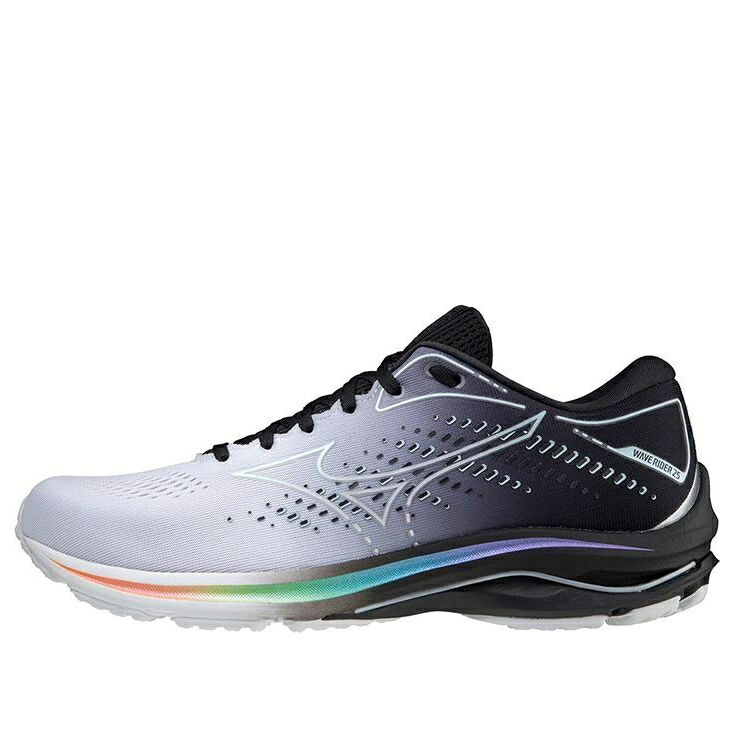 ミズノ ウェーブ ウェイブ 灰色 グレー 青色 ブルー 'OSAKA MARATHON' スニーカー メンズ MIZUNO WAVE RIDER 25 J1GC210801 / GREY BLUE