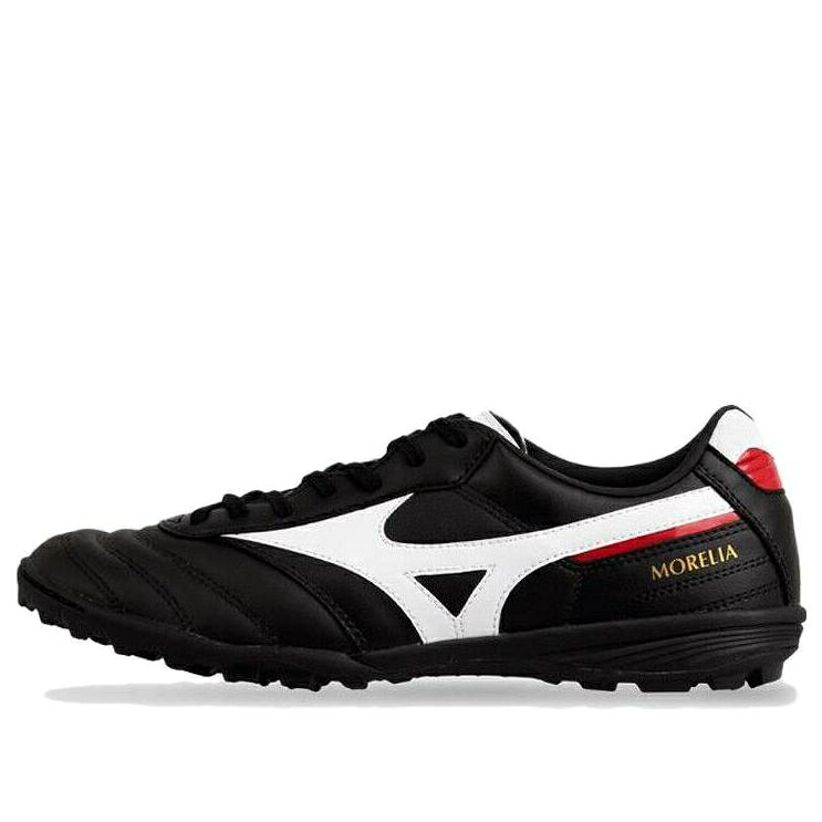 ミズノ 黒色 ブラック 白色 ホワイト 'BLACK WHITE' スニーカー メンズ MIZUNO MORELIA TF Q1GB160001 / BLACK WHITE｜スニケス