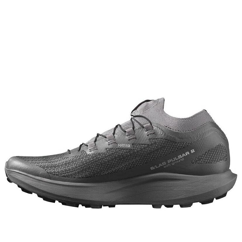 サロモン 灰色 グレー グレイ 'GREY' スニーカー メンズ SALOMON LAB PULSAR 2 471709 / GRAY