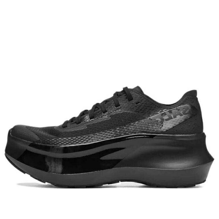 サロモン 黒色 ブラック コムデギャルソン BLACK スニーカー メンズ SALOMON X COMME DES GARCONS PHANTASM PLATFORM 476719 / BLACK