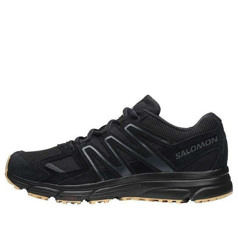 サロモン スエードクロス スウェード 黒いこと 黒いこと \u0027BLACK\u0027 スニーカー メンズ SALOMON X-MISSION 4 SUEDE 416071 / BLACK