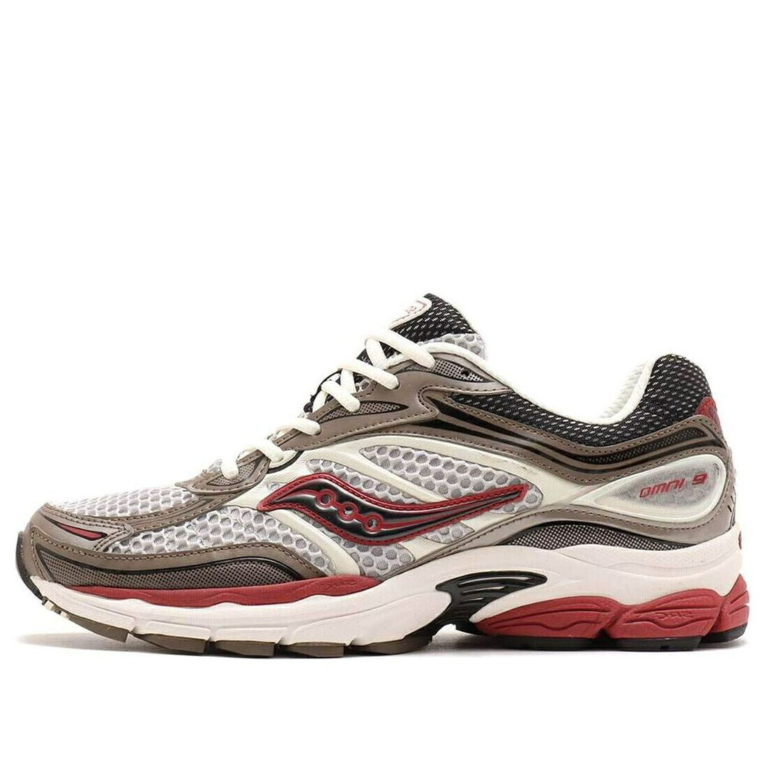 サッカニー 茶色 ブラウン 赤 レッド 'BROWN RED' スニーカー メンズ SAUCONY PROGRID OMNI 9 OG S70739-6 / BROWN RED|スニケス