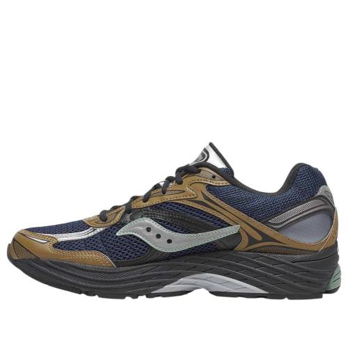 サッカニー 赤銅色 赤銅色 紺色 米国海軍 \u0027BROWN NAVY\u0027 スニーカー メンズ SAUCONY PROGRID OMNI 9 TMY S70832-9 / BROWN NAVY