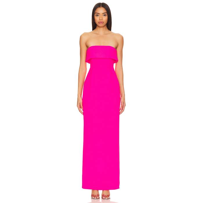 Lovers And Friends 【 Serena Gown Women Electric Pink 】 レディース pink ピンク｜スニケス 45,060円