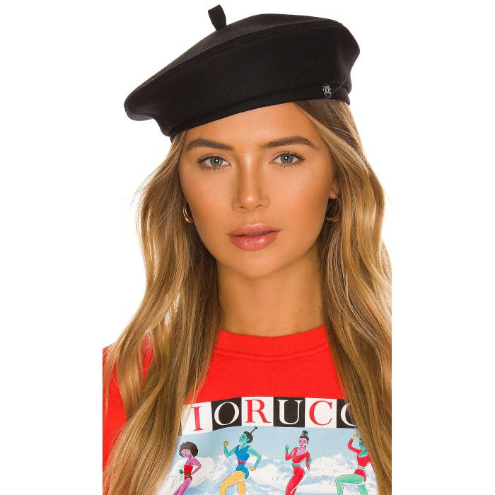 Ruslan Baginskiy 【 Beret Women Black 】 バッグ 小物 ブランド雑貨 帽子 レディース帽子 ベレー帽 レディース 黒色 ブラック