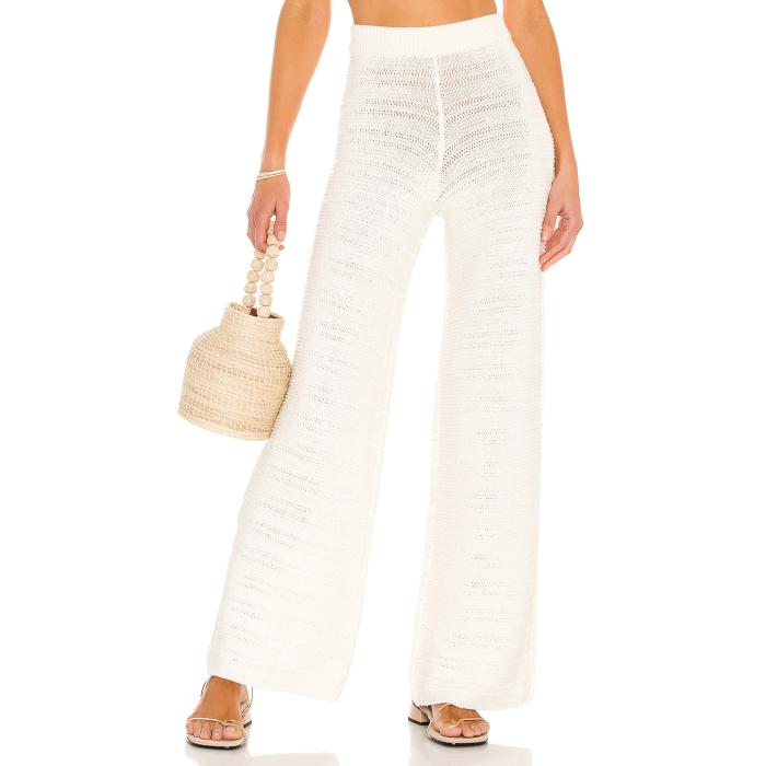 House Of Harlow 1960 【 X Revolve Ryleigh Crochet Pant Women Marshmallow 】 ズボン下 レディース