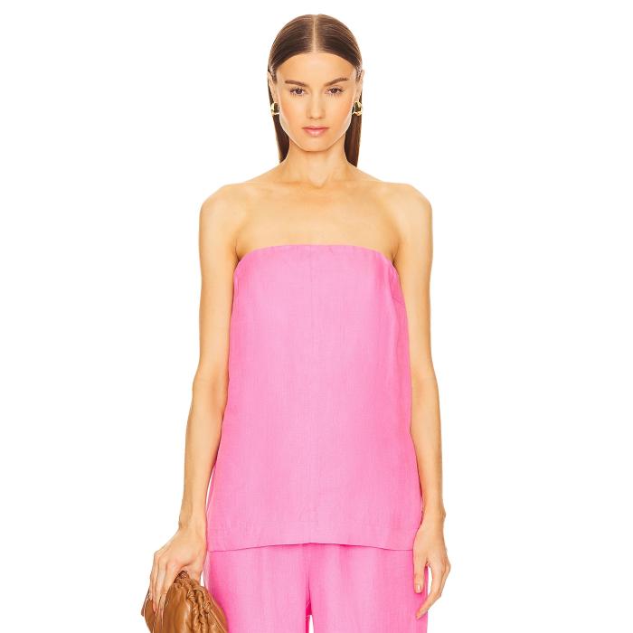 Bondi Born 【 Delphi Strapless Top Women Rose 】 レディースファッション トップス ベアトップ チューブトップ レディース Rose ローズ 40,495円
