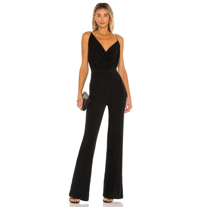 Misha 【 Moira Pantsuit Women Black 】 レディース 黒いこと 黒いこと