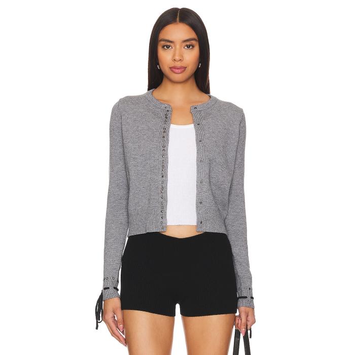 ジェイディッドロンドン Jaded London 【 Sienna Cardigan Women Grey 】 ジレー レディース 薄墨色 薄墨色