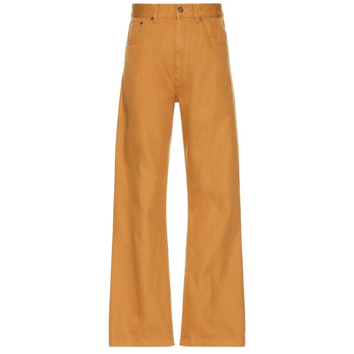 Jeanerica 【 Vega Jeans Men Brown Canvas 】 ベガ・ヴェガ ジーンズ メンズファッション ズボン パンツ メンズ 茶色 ブラウン