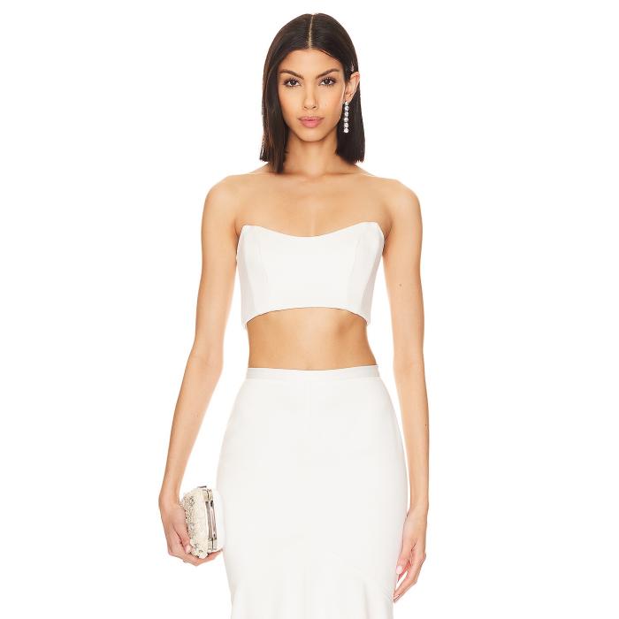 Katie May 【 X Noel And Jean Tisha Bustier Women Off White 】 レディース 白いこと 白いこと
