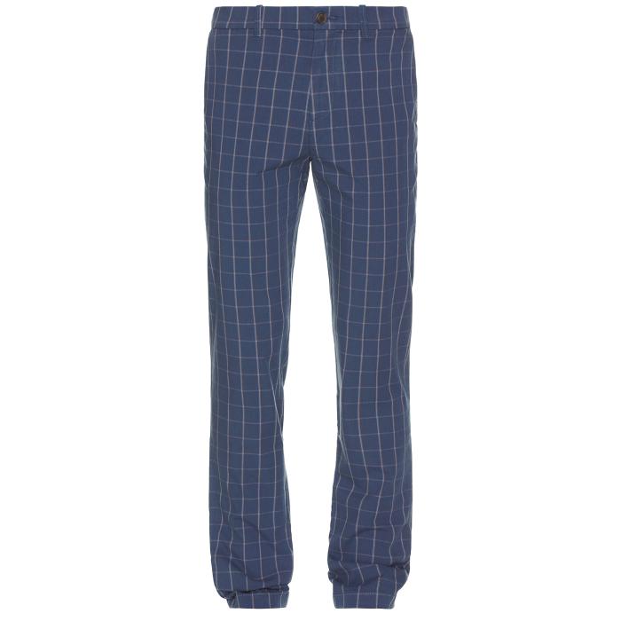 オリジナルペンギン Original Penguin 【 Stretch Plaid Chino Men Sargasso Sea 】 チノ メンズファッション ズボン パンツ メンズ