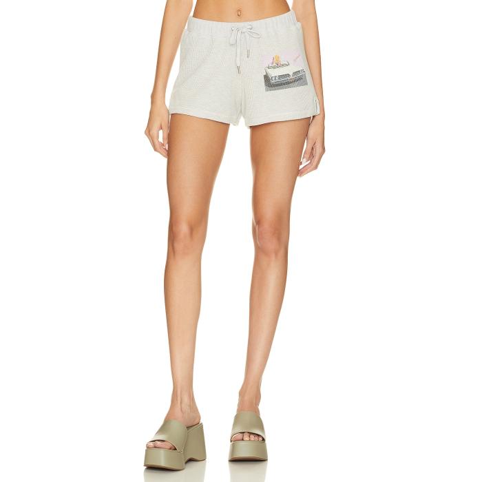 Boys Lie 【 Fare Enough Thermal Short Women Grey 】 レディースファッション ボトムス パンツ レディース 灰色 グレー