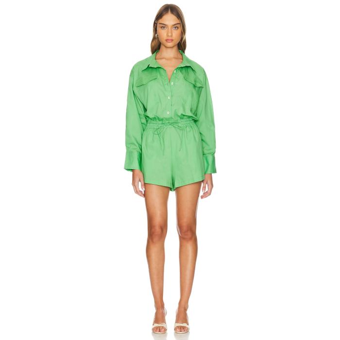 フェイスフルザブランド Faithfull The Brand 【 Isole Playsuit Women Apple 】 レディースファッション その他 レディース