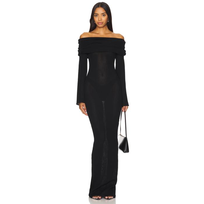 Ser.o.ya 【 Galleria Dress Women Black 】 ドレス レディースファッション ドレス レディース 黒色 ブラック