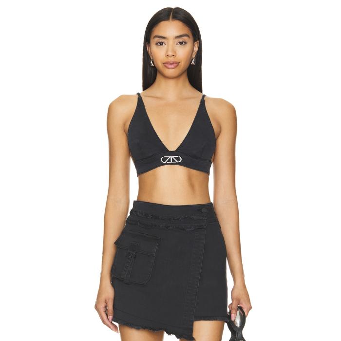 Rta 【 Sofia Top Women Denim Charcoal 】 レディースファッション トップス その他 レディース デニム チャコール
