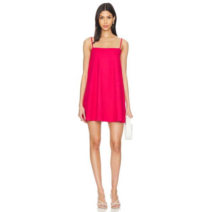 スサナモナコ Susana Monaco 【 String Flare Dress Women Framboise 】 ドレス レディースファッション ドレス レディース