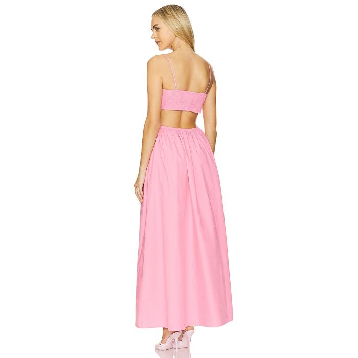 スサナモナコ Susana Monaco 【 Open Back Maxi Dress Women Knockout Pink 】 ドレス レディースファッション ドレス レディース pink ピンク
