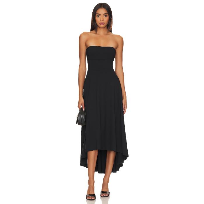 スサナモナコ Susana Monaco 【 Mesh Strapless Midi Dress Women Black 】 ドレス レディースファッション ドレス レディース 黒色 ブラック 28,730円