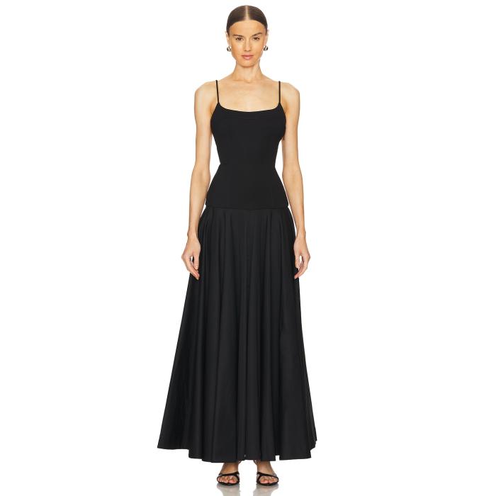 L'academie 【 By Marianna Laure Maxi Dress Women Black 】 ドレス レディース 黒色 ブラック｜スニケス 27,495円