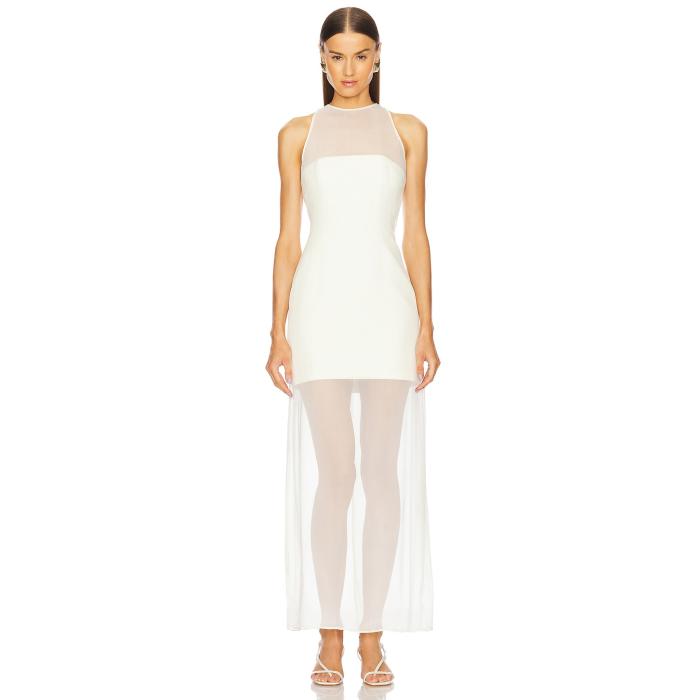 L'academie 【 By Marianna Amiens Maxi Dress Women Ivory 】 ドレス レディースファッション ドレス レディース アイボリー