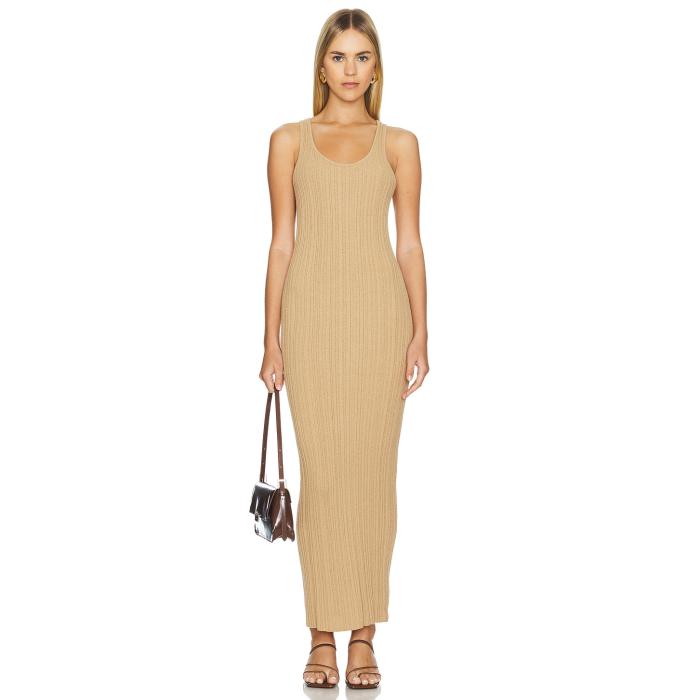 L'academie 【 By Marianna Elena Maxi Dress Women Tan 】 ドレス レディースファッション ドレス レディース 27,430円