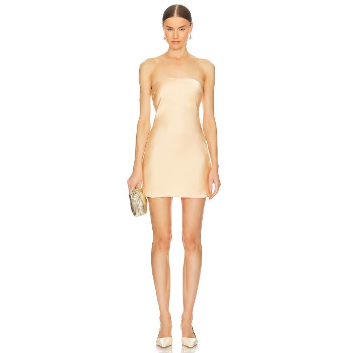 L'academie 【 Briar Mini Dress Women Camel 】 ドレス レディースファッション ドレス レディース camel キャメル