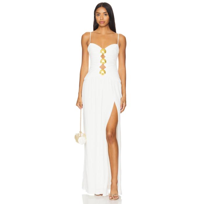Rebecca Vallance 【 Guinevere Gown Women Ivory 】 レディースファッション ドレス レディース アイボリー