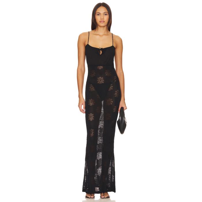 Asta Resort 【 Cecilia Dress Women Black 】 ドレス レディース 黒色 ブラック|スニケス