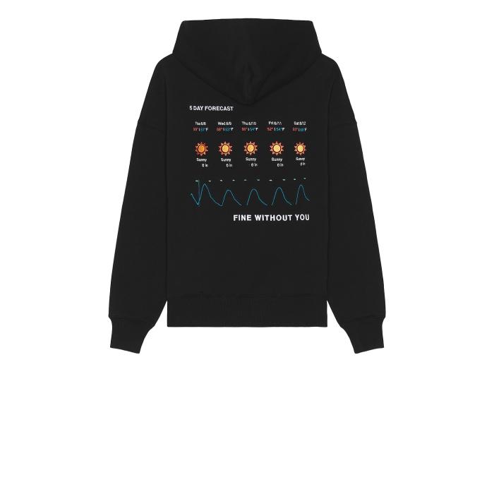 Jungles 【 Fine Without You Hoodie Men Black 】 フーディー パーカー メンズファッション トップス パーカー メンズ 黒色 ブラック 15,840円