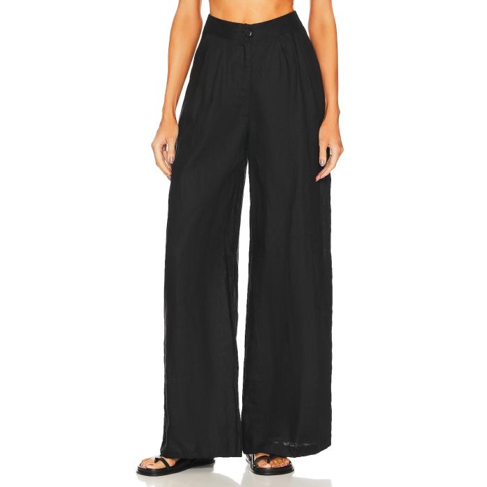 フェイスフルザブランド Faithfull The Brand 【 Circa Pants Women Black 】 レディースファッション ボトムス パンツ レディース 黒色 ブラック
