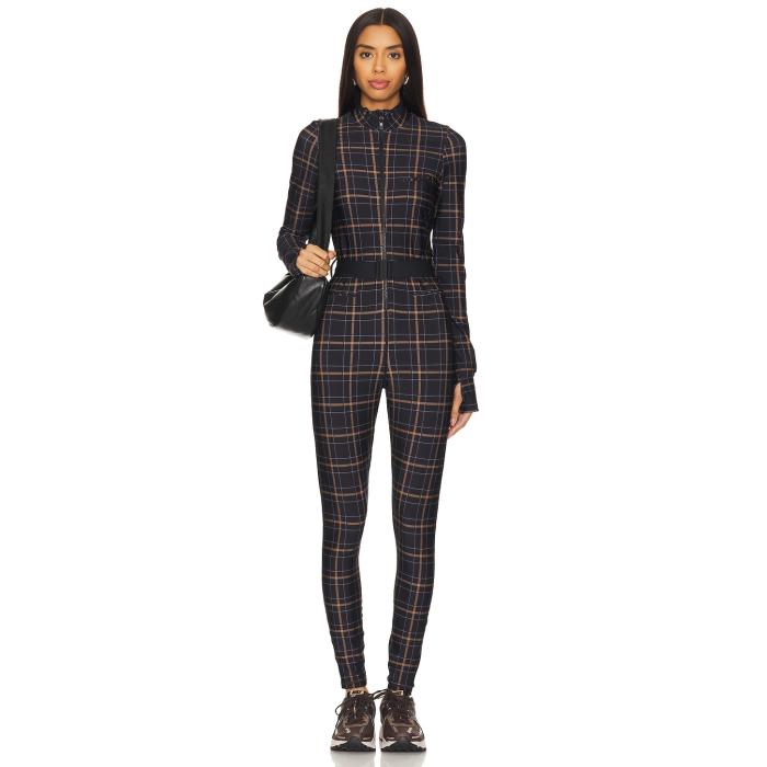 The Upside 【 Lumiere Nova Jumpsuit Women Check 】 ジャンプスーツ レディースファッション その他 レディース