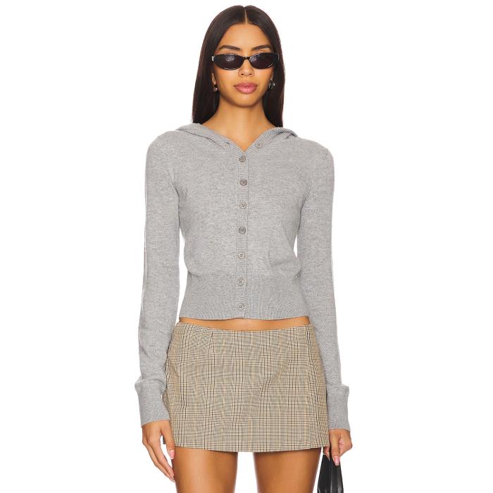 Lovers And Friends 【 Kindra Cardigan Women Grey 】 カーディガン レディースファッション トップス カーディガン ボレロ レディース 灰色 グレー 30,550円